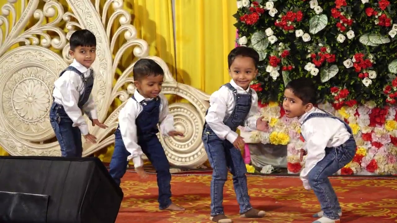 Mera Wala Dance  Dance Annual Function New Rainbow Pre School Nashik