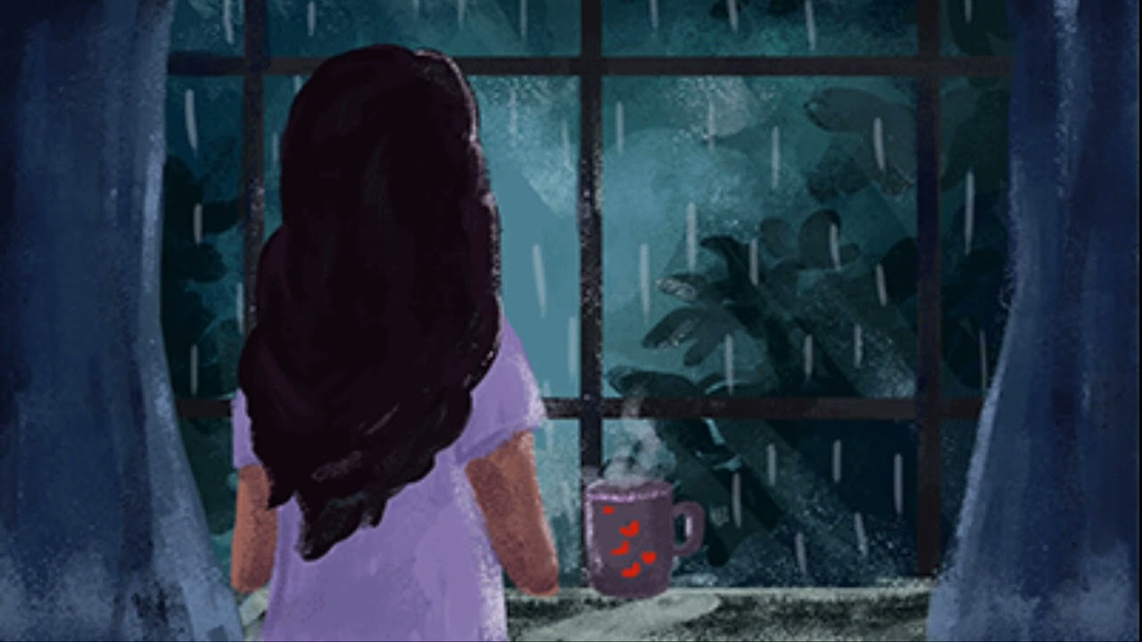 #Lofi chill hip hop #lonely rain #soothingbeats