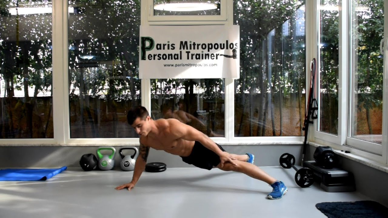 Push Ups με Ένα Χέρι