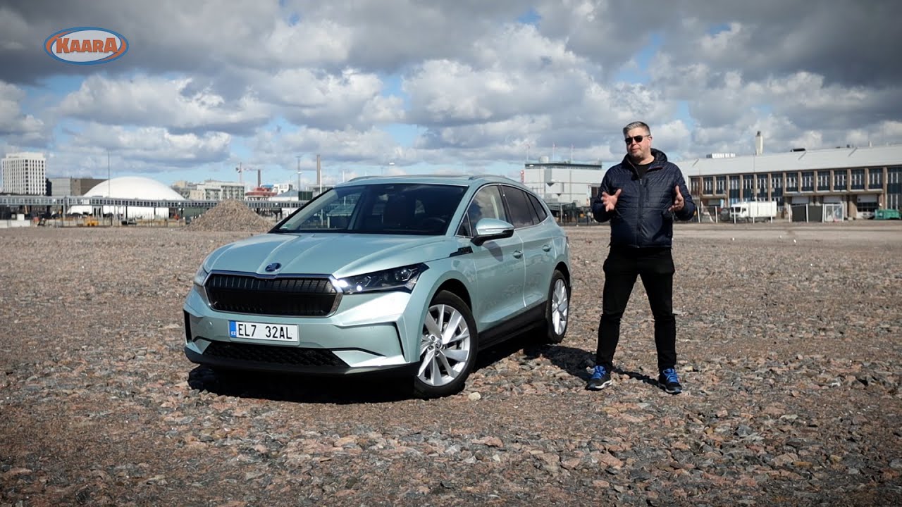 Lyhennelmä Ensikoeajo: Skoda Enyaq - Antti Liinpää, KaaraTV