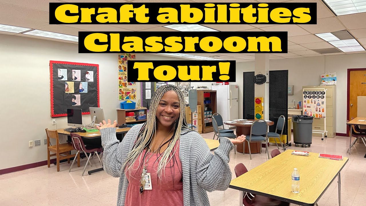 HIGH SCHOOL SPECIAL EDUCATION CLASSROOM TOUR!