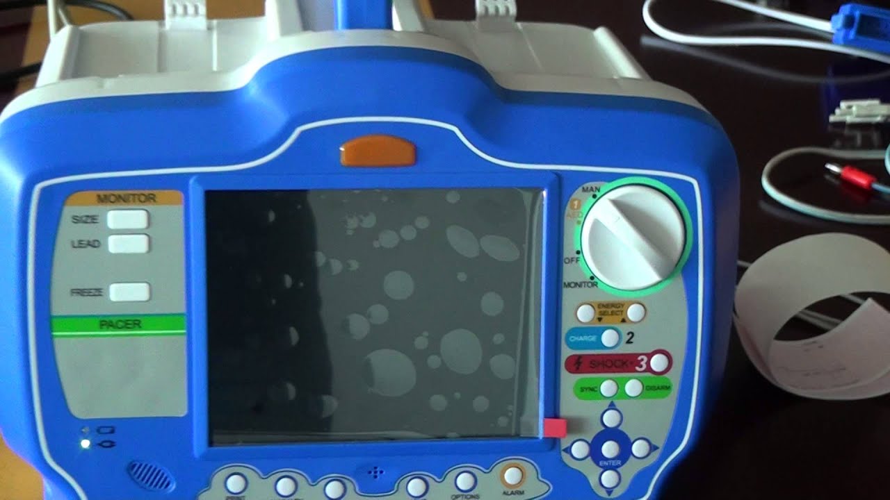 DM7000 defibrillator monitor operation instruction