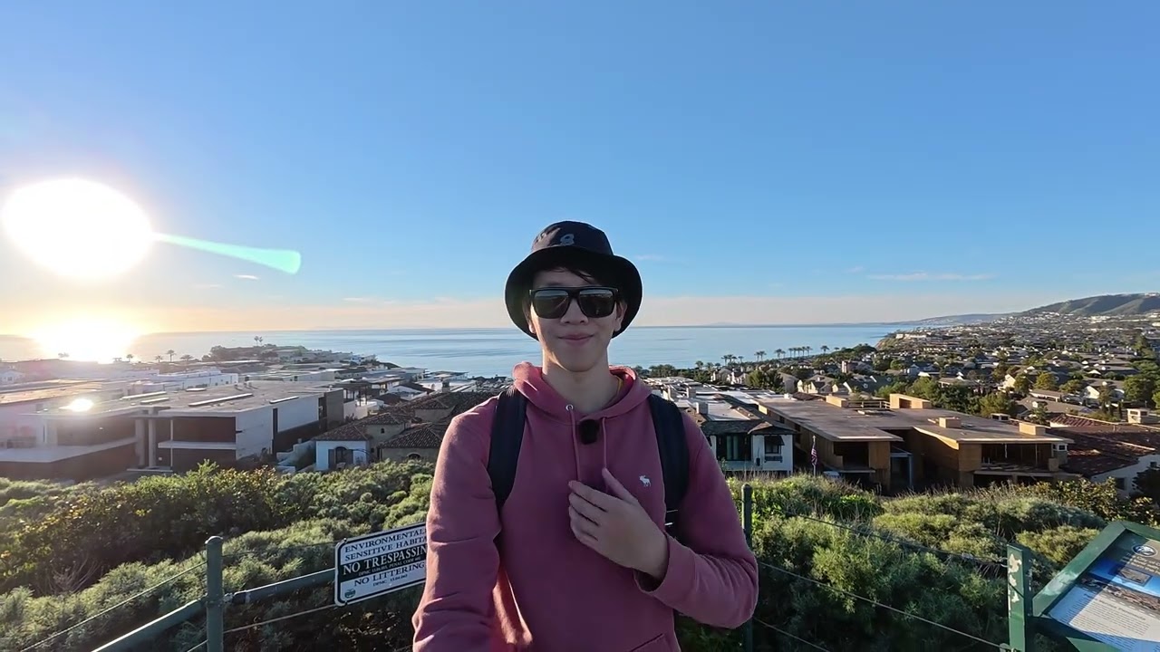 Dana Point Preserve 🏝️ Beach 🌅 Sunset 🌙 Moon Halo 達納角自然保護區 🏝️ 海灘 🌅 日落 🌙 月暈