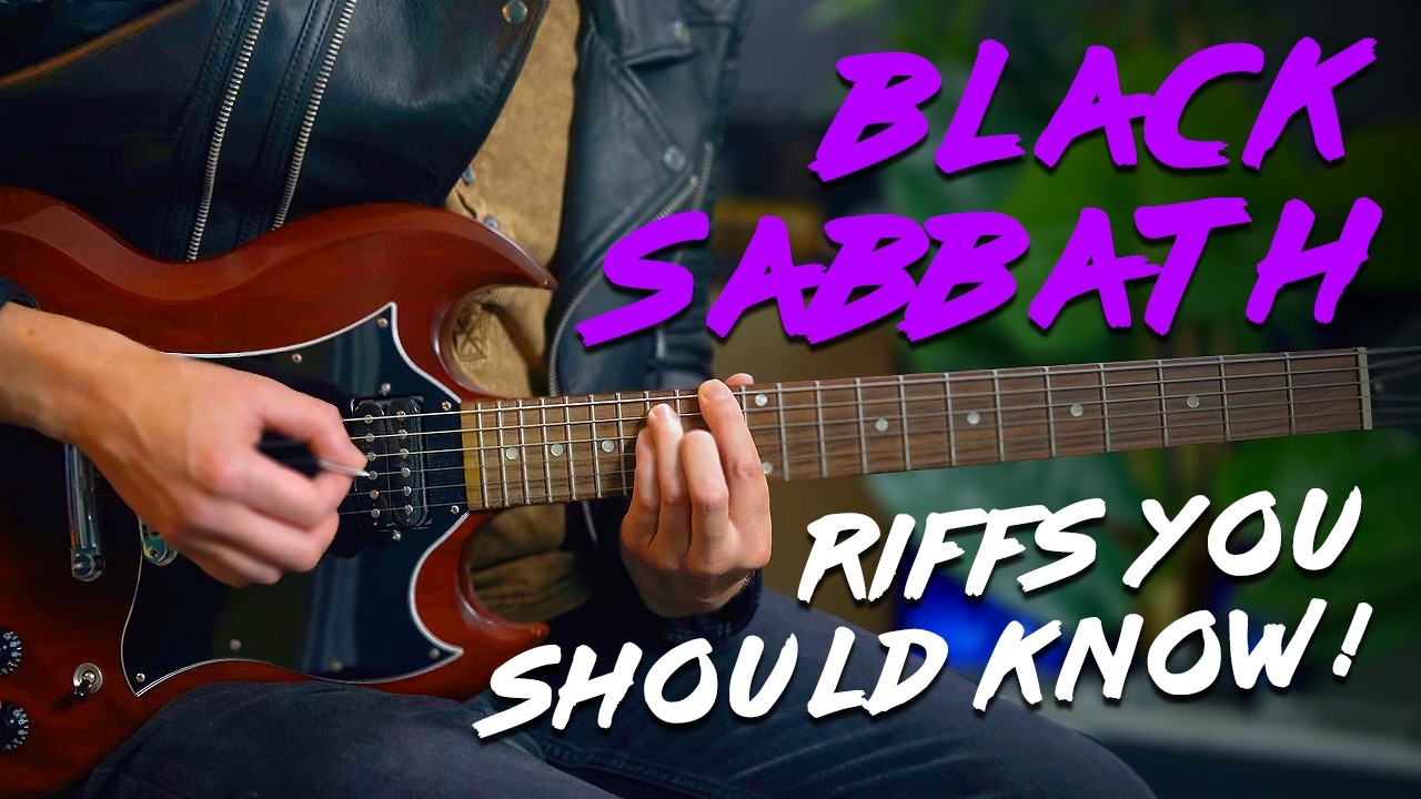 Top Black Sabbath Riffs YOU SHOULD KNOW!