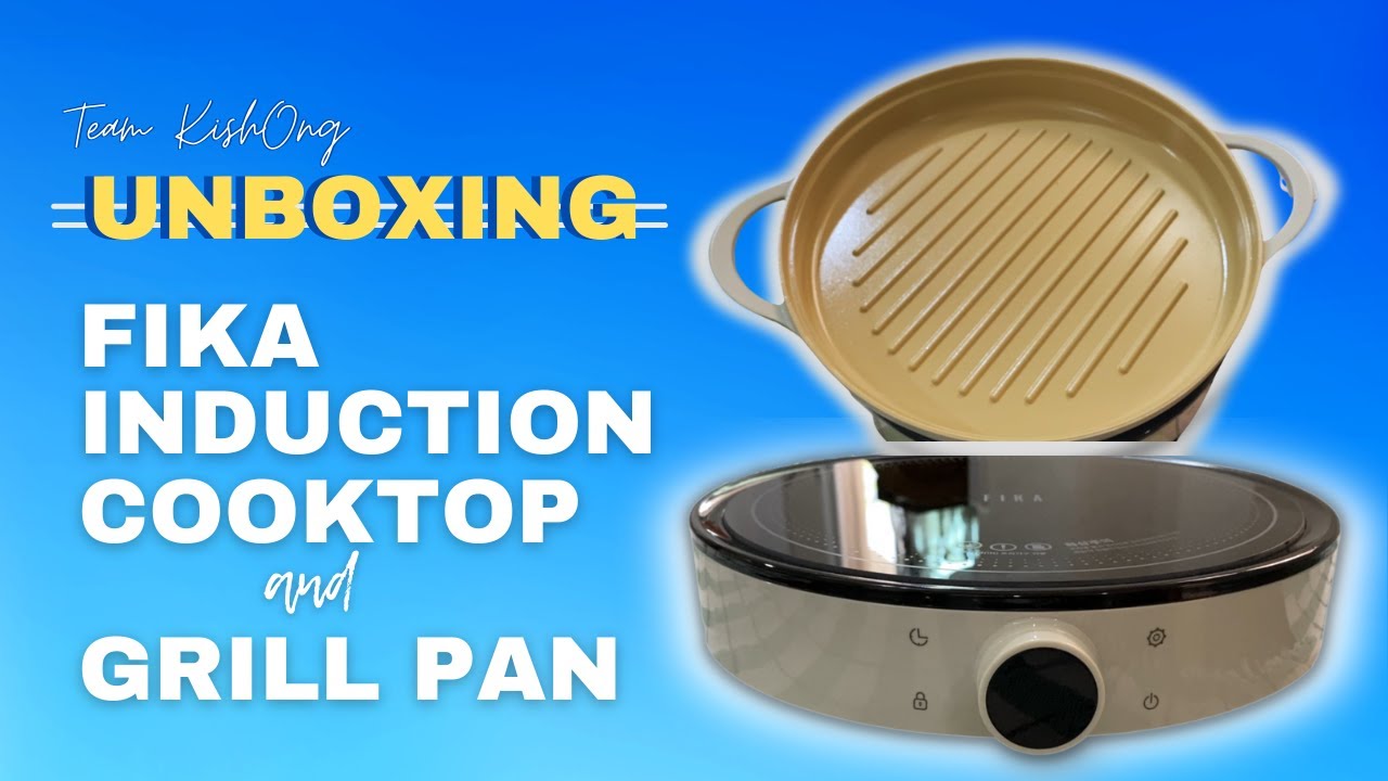 Unboxing Neoflam FIKA Grill Pan and FIKA Induction Cooktop (Korean Products)