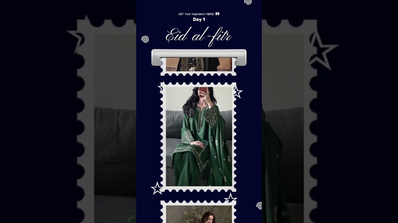 Amazing Eid Dress Inspo #eid #eidspecial #eidmubarak #eidcollection #fashion #trending #eidoutfits