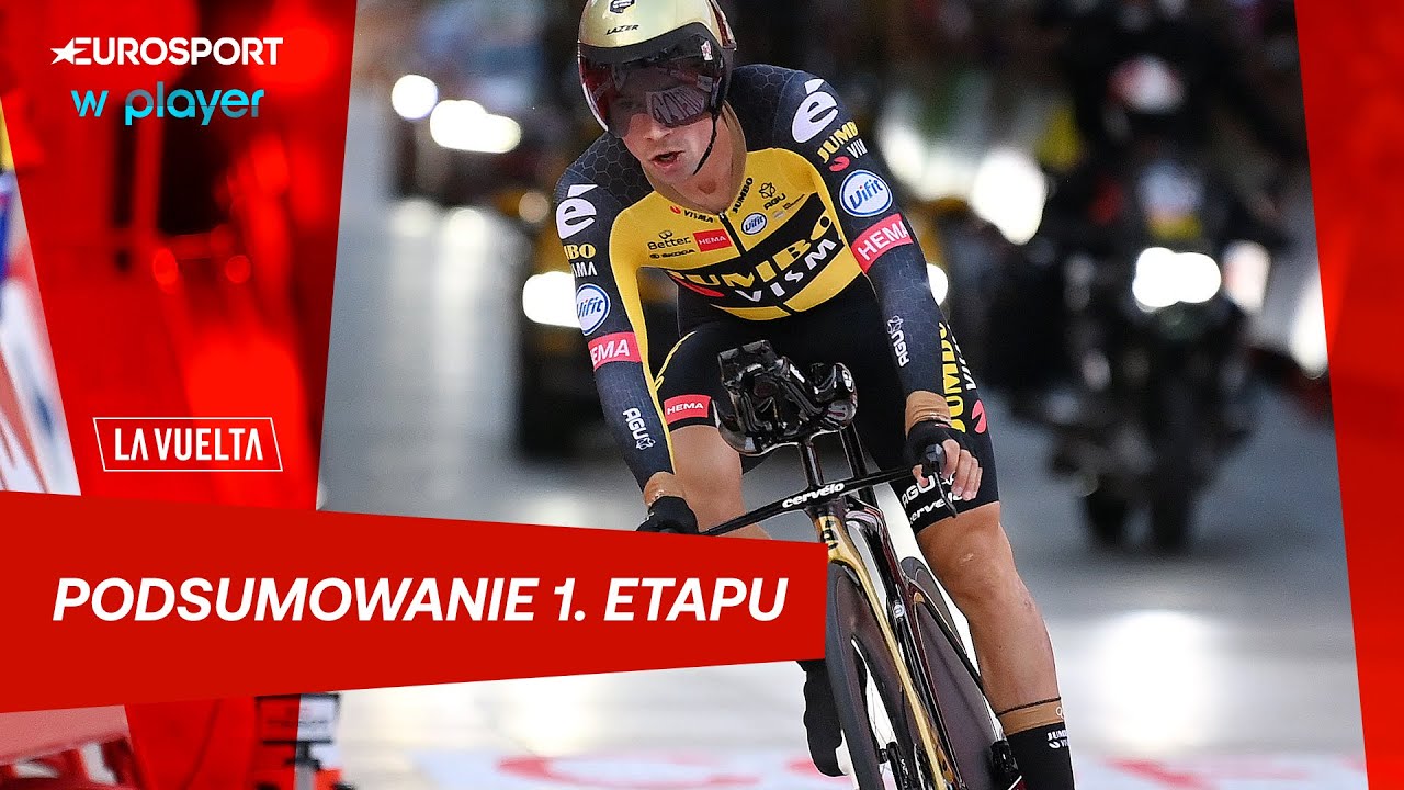 Pierwszy etap #VueltaaEspaña należał do Primoza Roglica | Skrót etapu