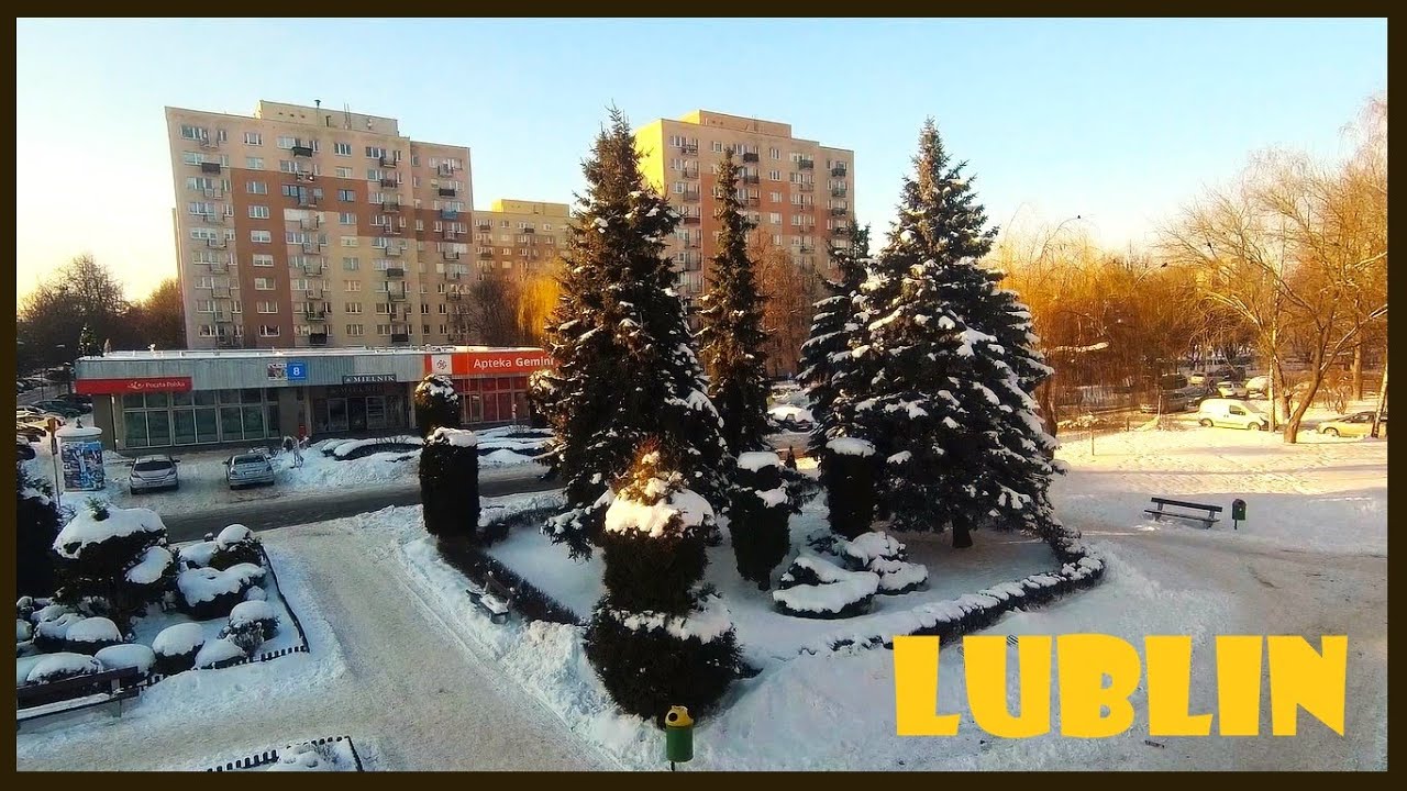 Lublin pełen słońca i śniegu. Czechów
