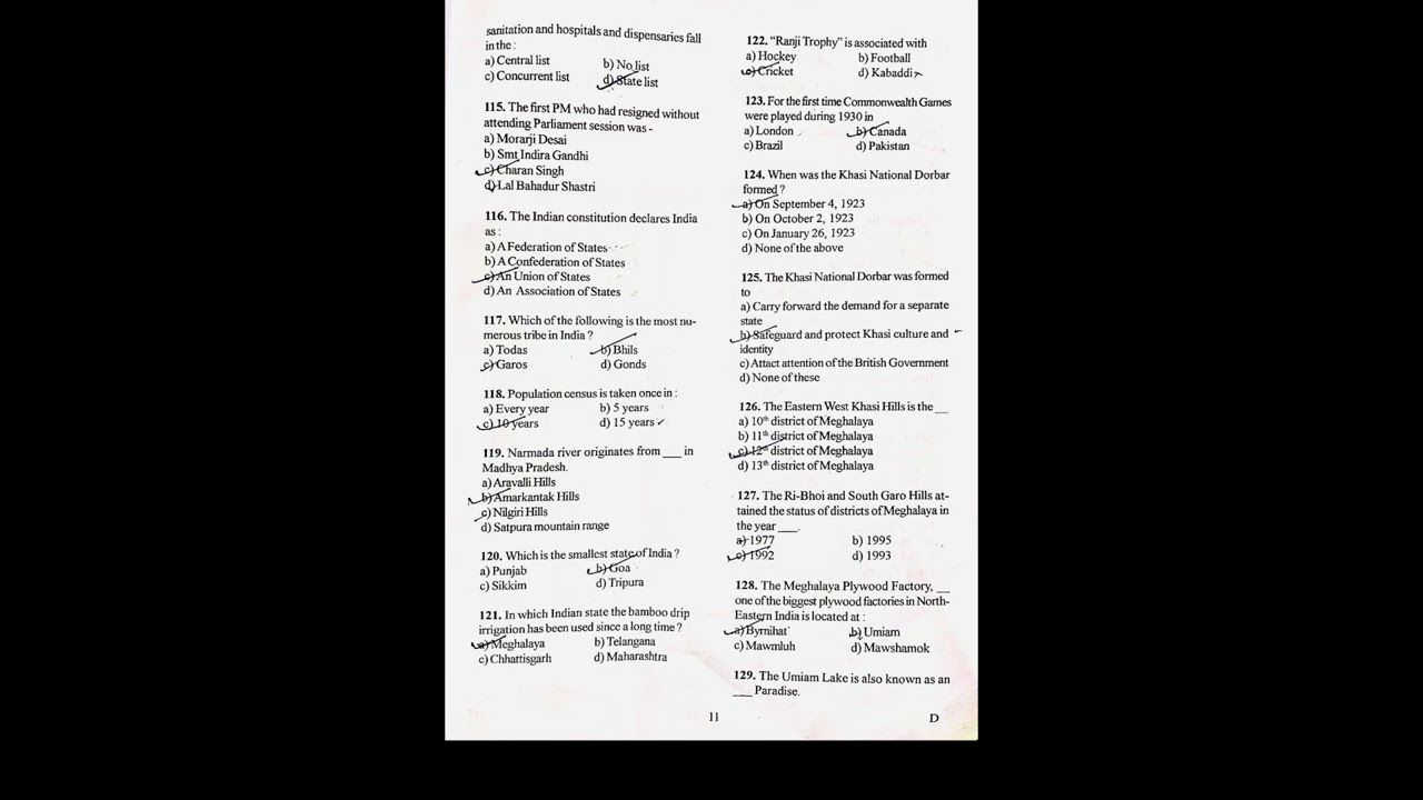 DSC || Ri- Bhoi Examination✍🏻|| 2026 🔥🔥||