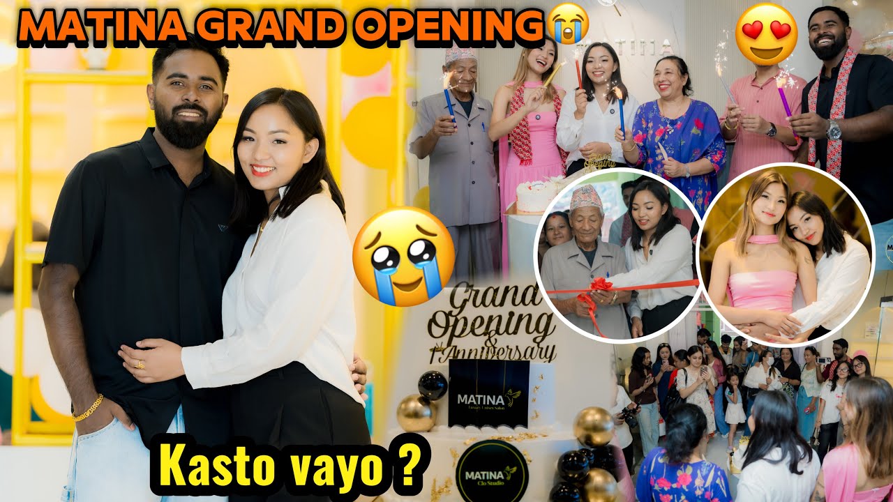 GRAND OPENING OF OUR MATINA CLO & LUXURY UNISEX SALON😍❤️||
