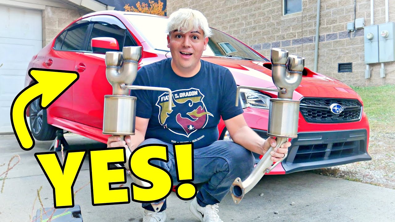 LOUD Nameless Performance Exhaust - Subaru WRX!
