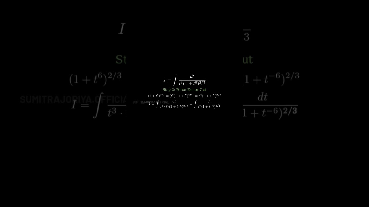 IIT JEE INTEGRATION QUESTION SOLVED 