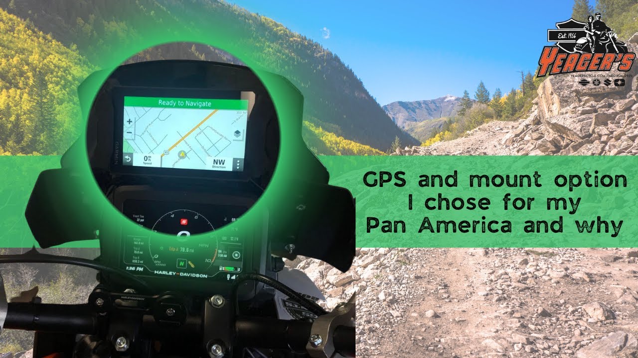 GPS and Mount Option I Chose for my Pan America and Why