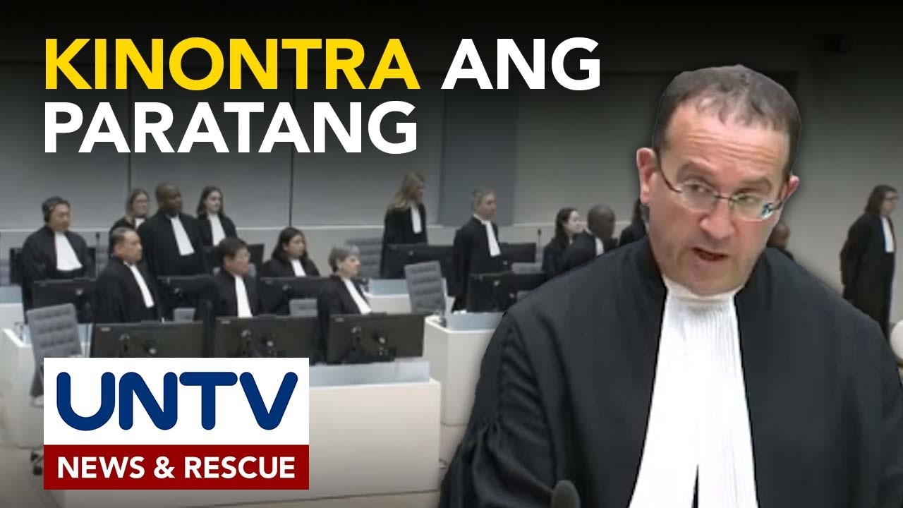 Defense team ni FPRRD sa kaso nito sa ICC, naglatag ng argumento kontra prosekusyon