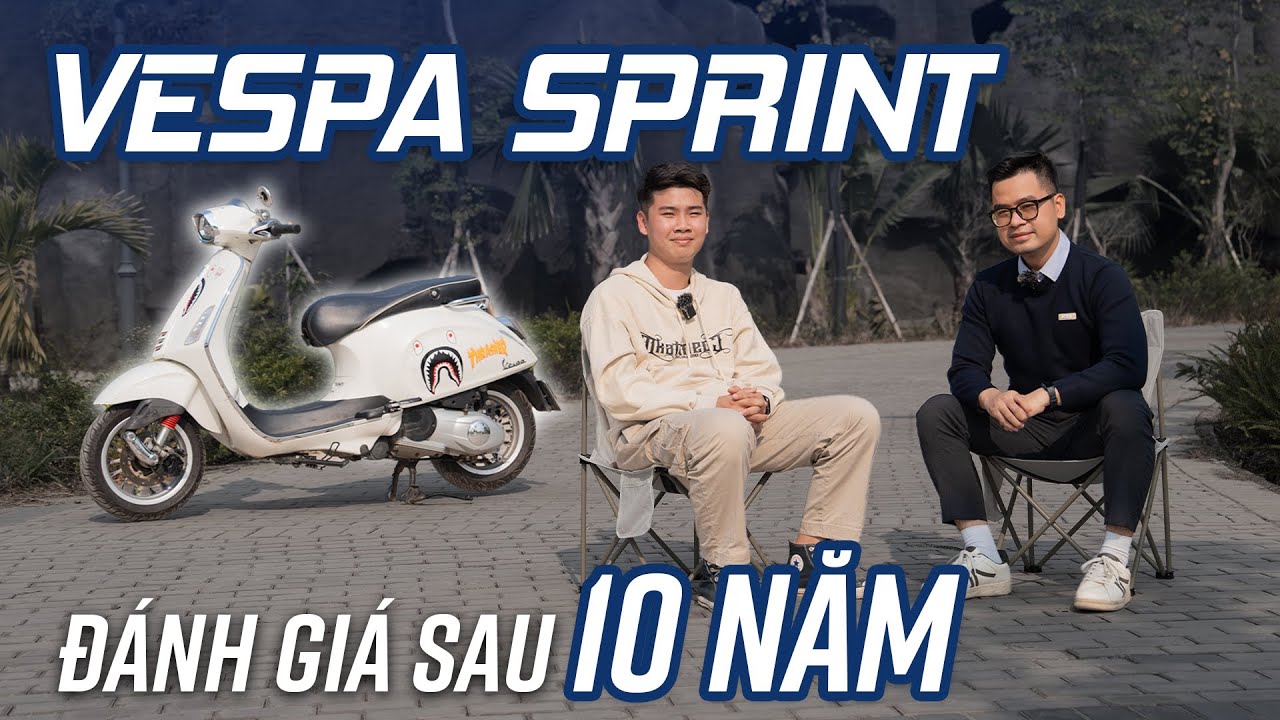 Vespa Sprint sau 10 năm có tốn kém, hay lỗi như lời đồn?