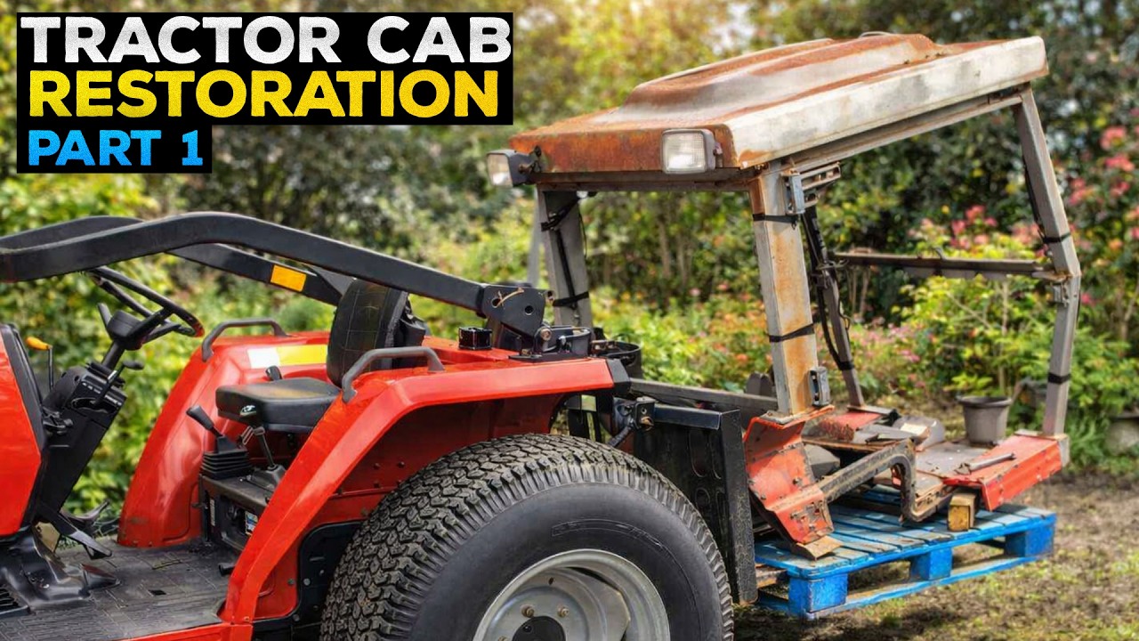 I Bought ANOTHER Tractor&hellip; and the Cab Is ROTTEN! | Restoration Part 1