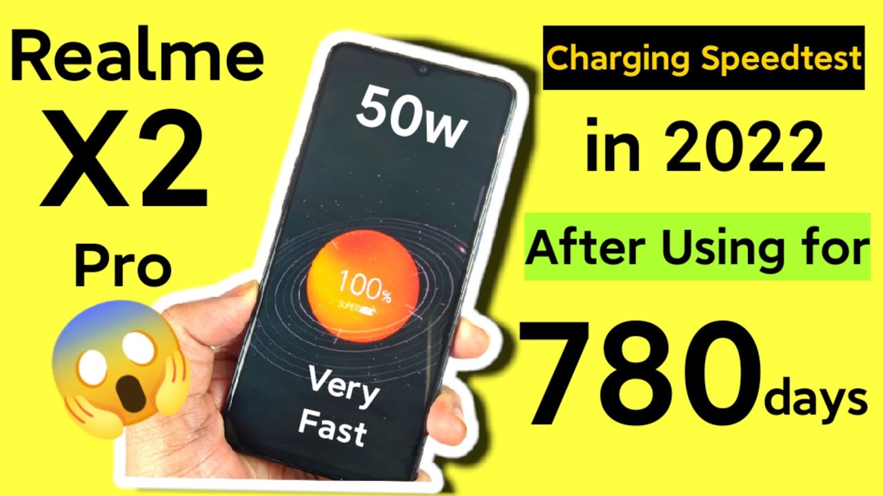 Realme X2 Pro Charging Test in 2022 After 780days of Usage OMG Very Fast 😱 🔥🔥🔥