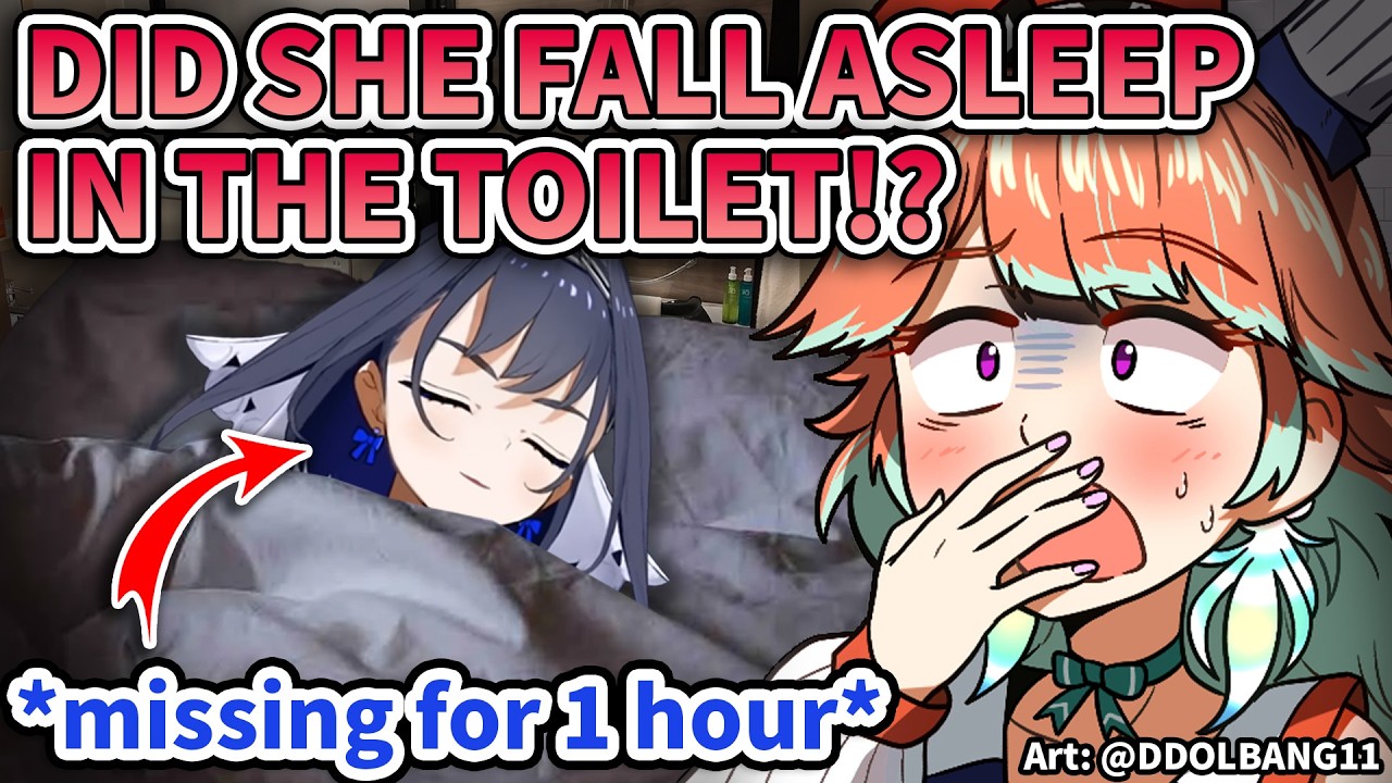 Kiara Worried When Sleepy Kronii Didn't Come Back during Watchalong