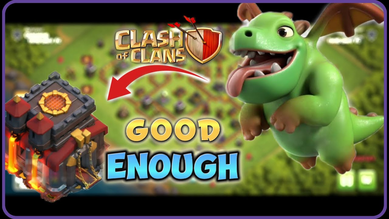 this Army on TH10 Is Serious | TH10 Baby Dragon | Clash of Clans