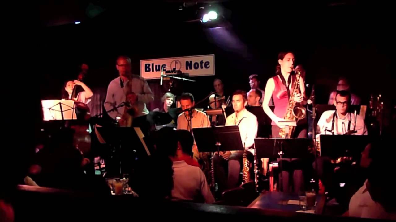 Noriko Ueda Jazz Orchestra live at Blue Note. 