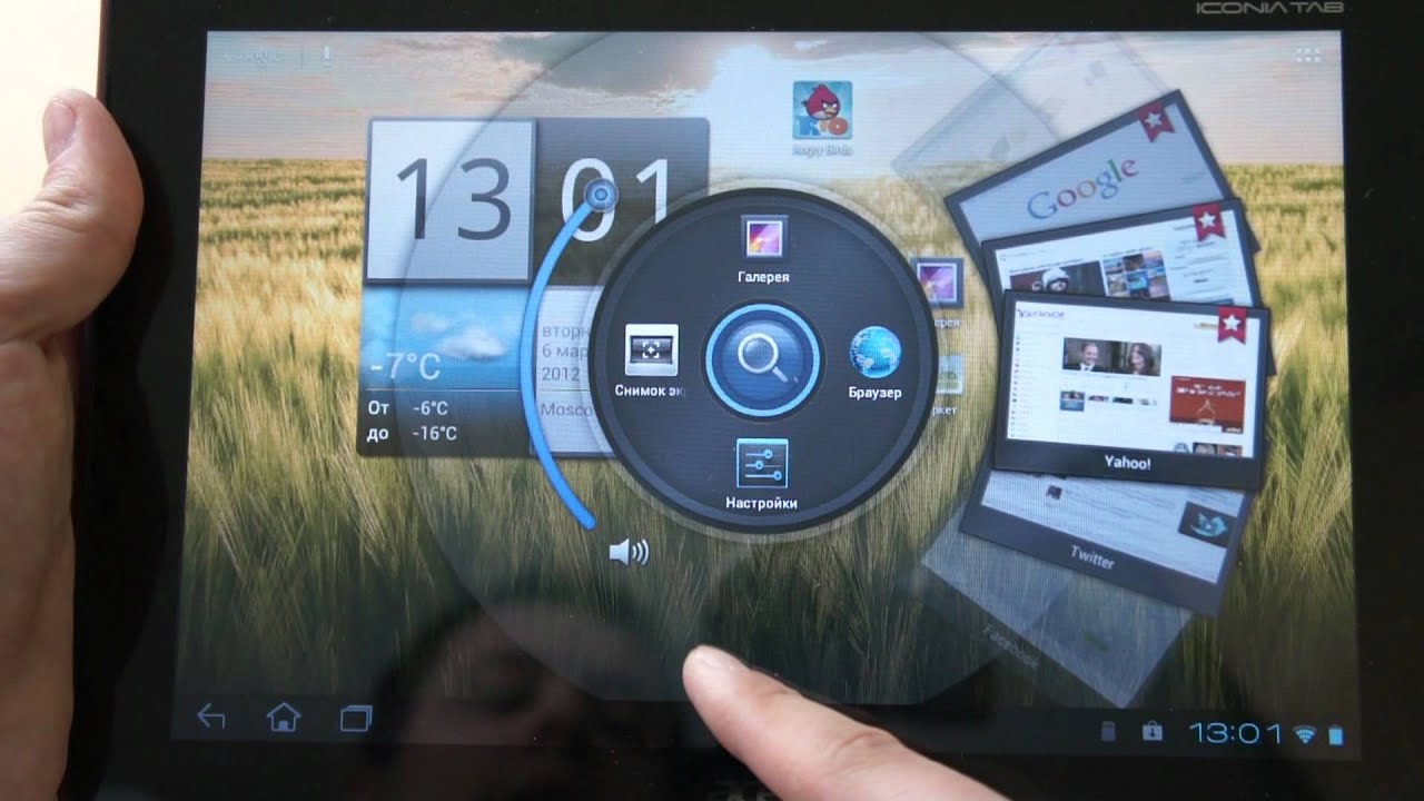 Видео Acer A200