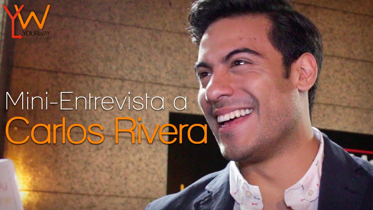 Entrevista a Carlos Rivera: «Me gustaría que mi próximo proyecto de interpretación fuera en España»