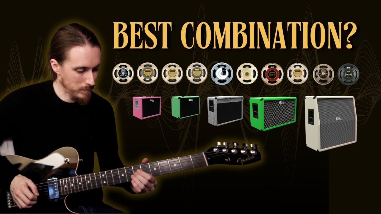 Zilla Cab & Celestion Speaker SHOOTOUT for rock & metal