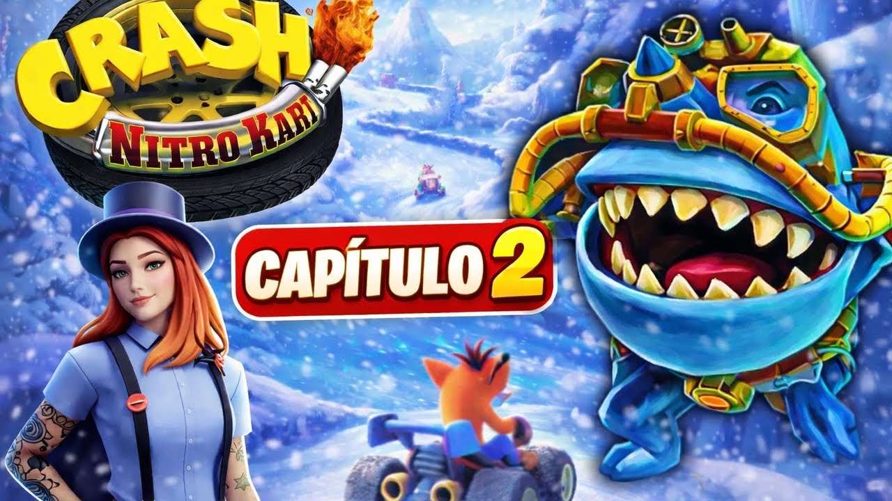 Crash Nitro Kart Juegos de PS2 Tiburon Virgen - Capitulo 2