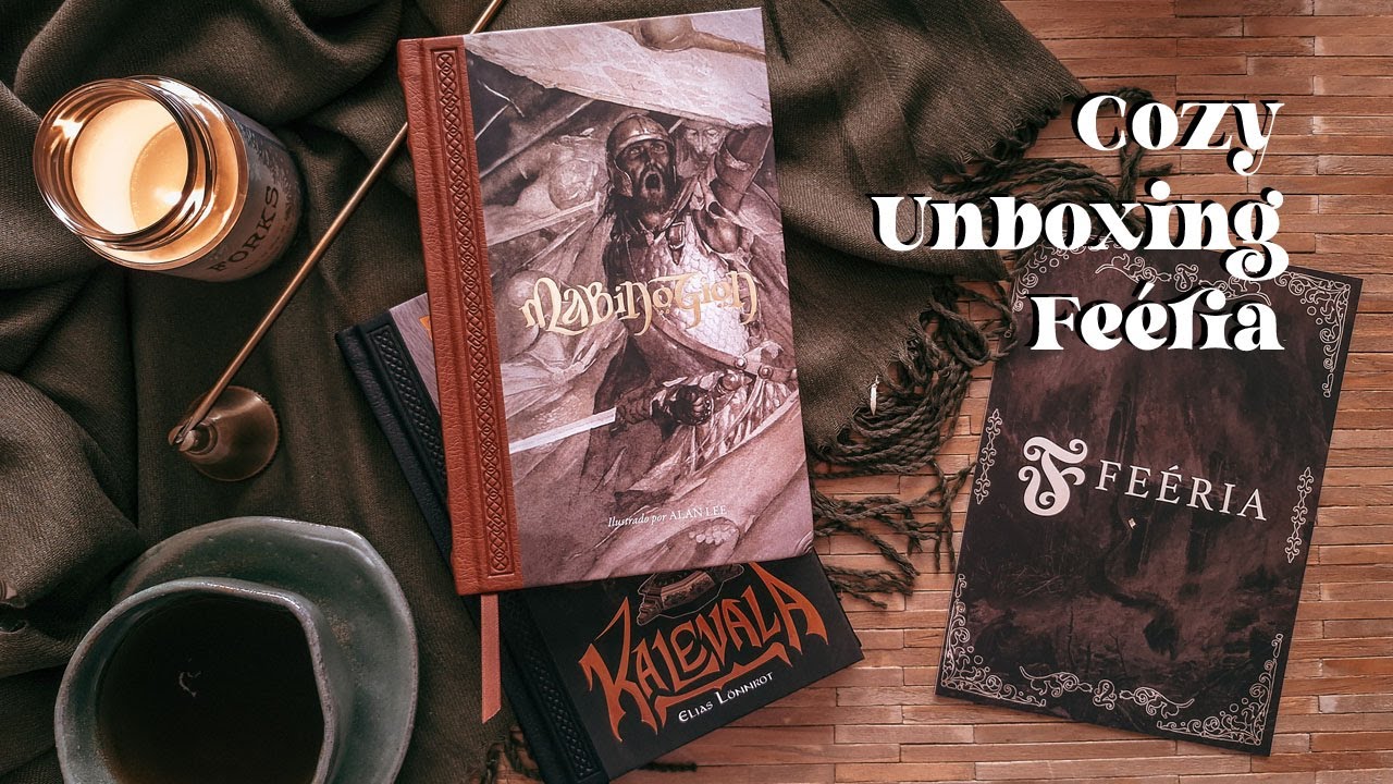 Unboxing Coleção Feéria | Mabinogion e Kalevala | HarperCollins Brasil