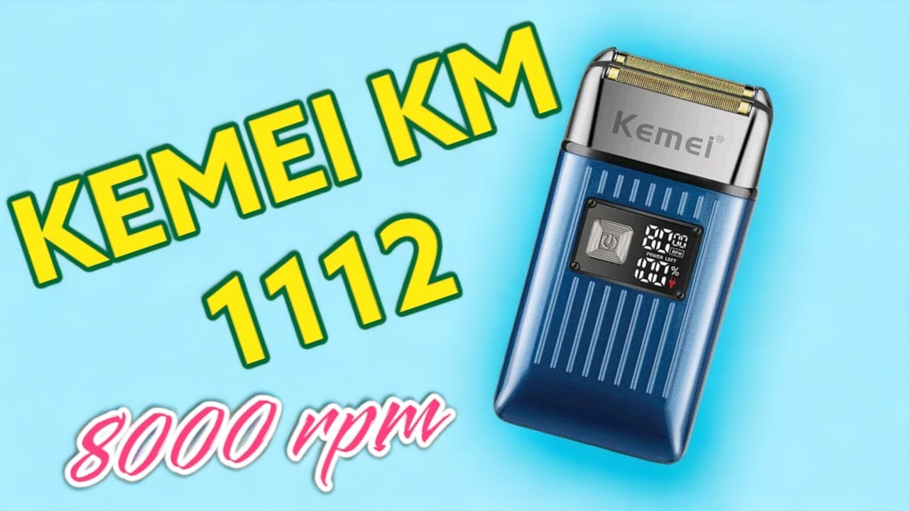 KEMEI KM 1112  SHAVER TENAGA PALING GEDE 8000 RPM  ! #kemei #shaver #LAWK #LAWKSTORE #alatcukur