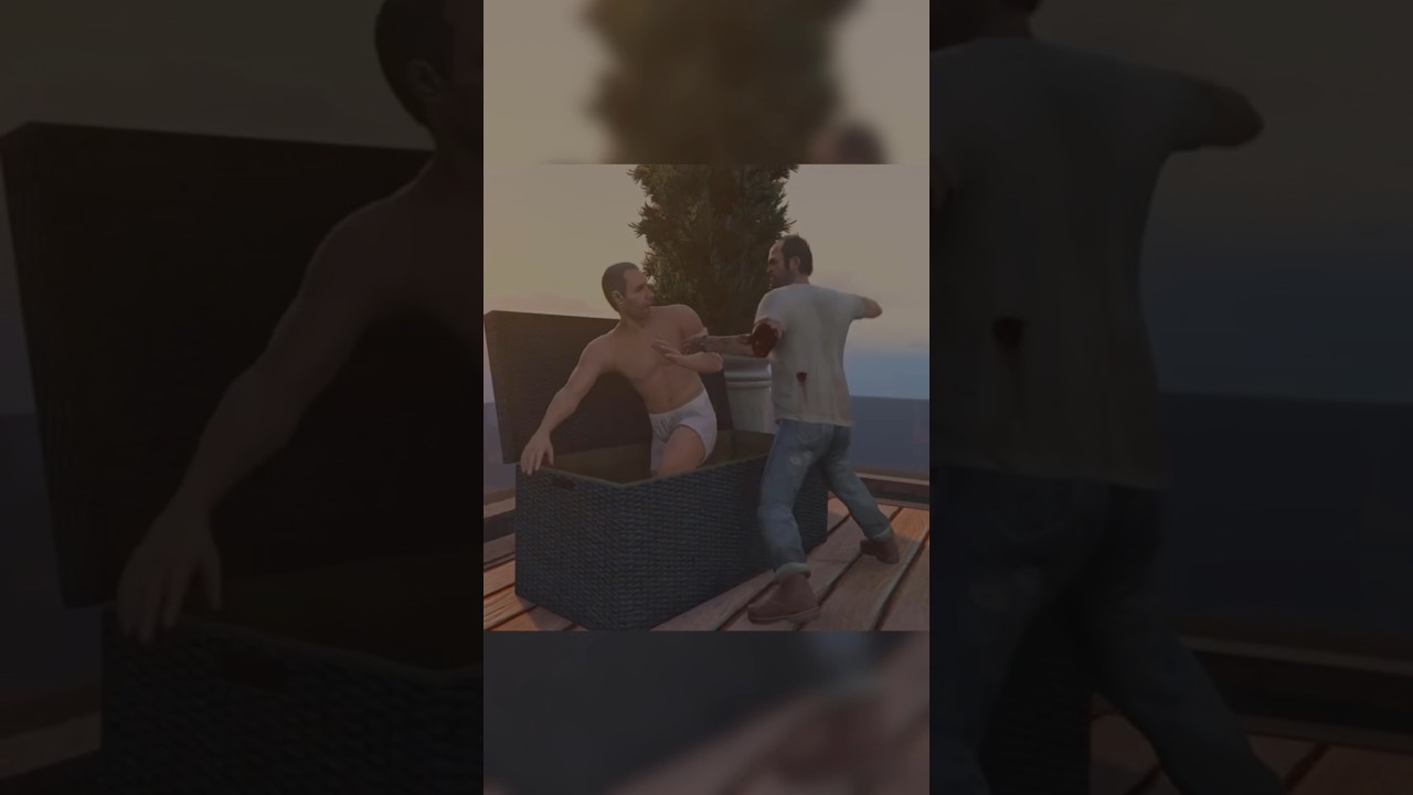 Trevor&rsquo;s death 😭. #gta5  #grandtheftauto #trevor #gta5trending