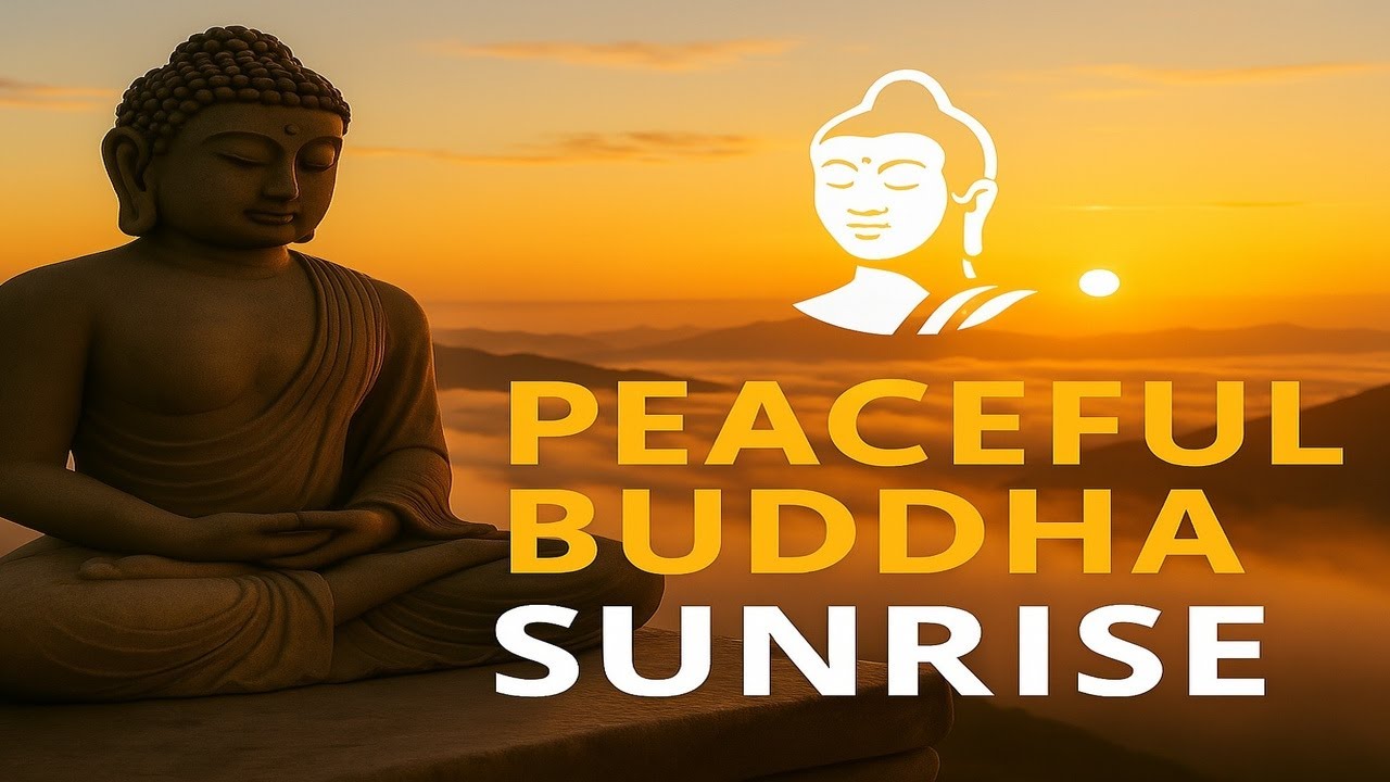 Peaceful Buddha Sunrise | Relaxing Meditation Music for Inner Calm & Serenity