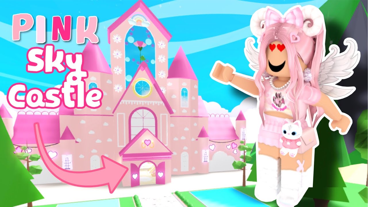 I Bought The *BRAND NEW* ROYAL SKY CASTLE In Adopt Me... (The Biggest Castle In Adopt Me!)