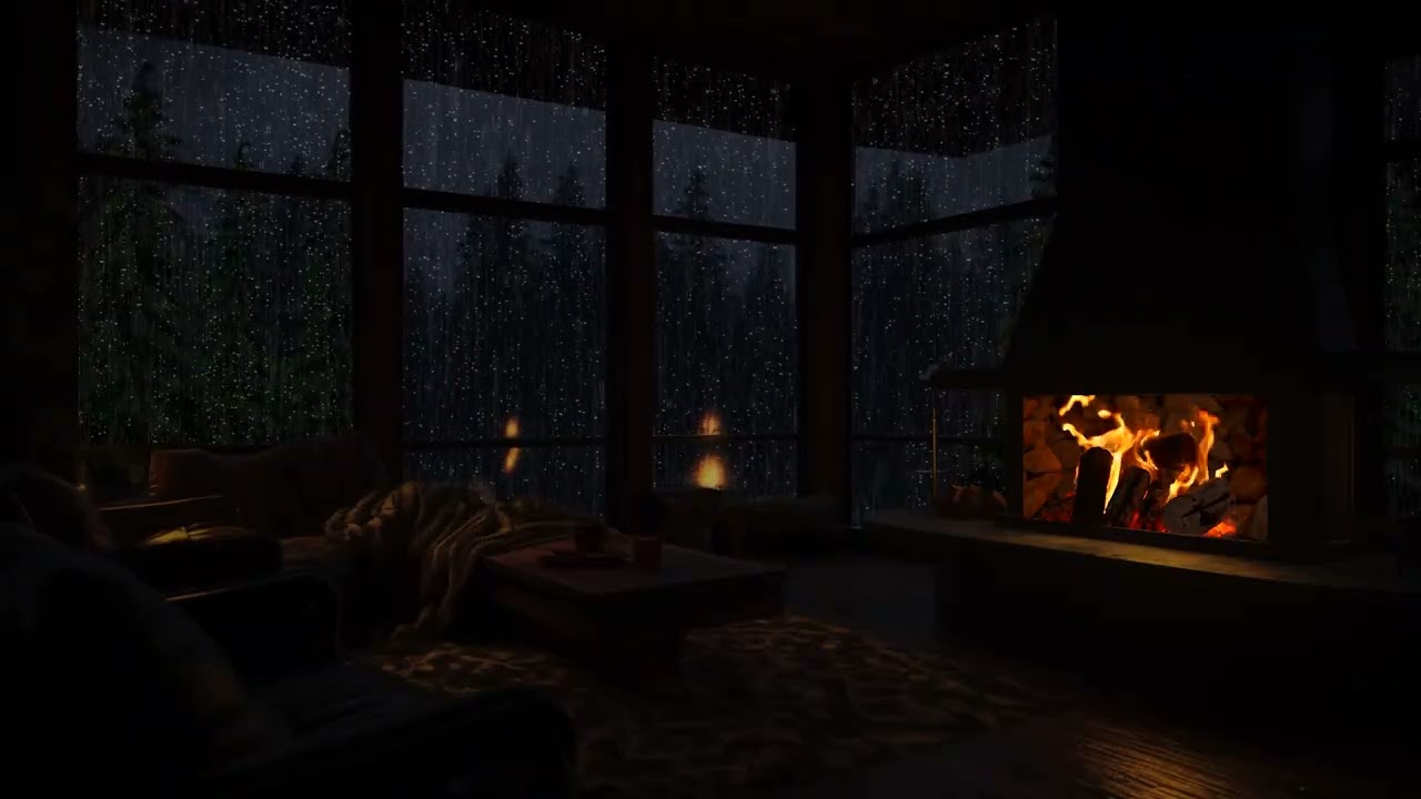Intense Rainstorm Sounds for Deep Sleep, Anxiety Relief and Mental Clarity