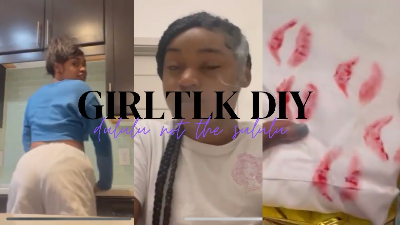 Girl Talk | DIY Lipstick Print Boxers | Smoke Sess