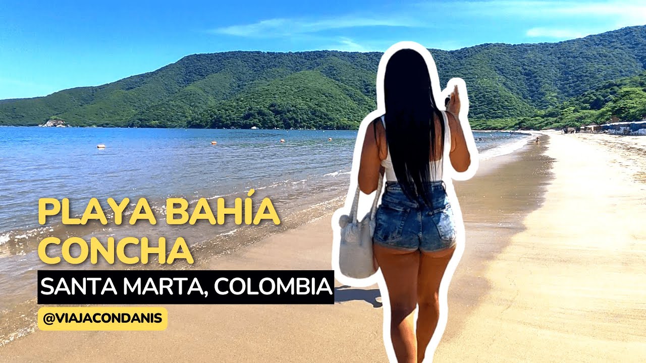BAHIA CONCHA BEACH Санта-Марта Колумбия | Пляжи Санта-Марта Колумбия | TravelWithДанис