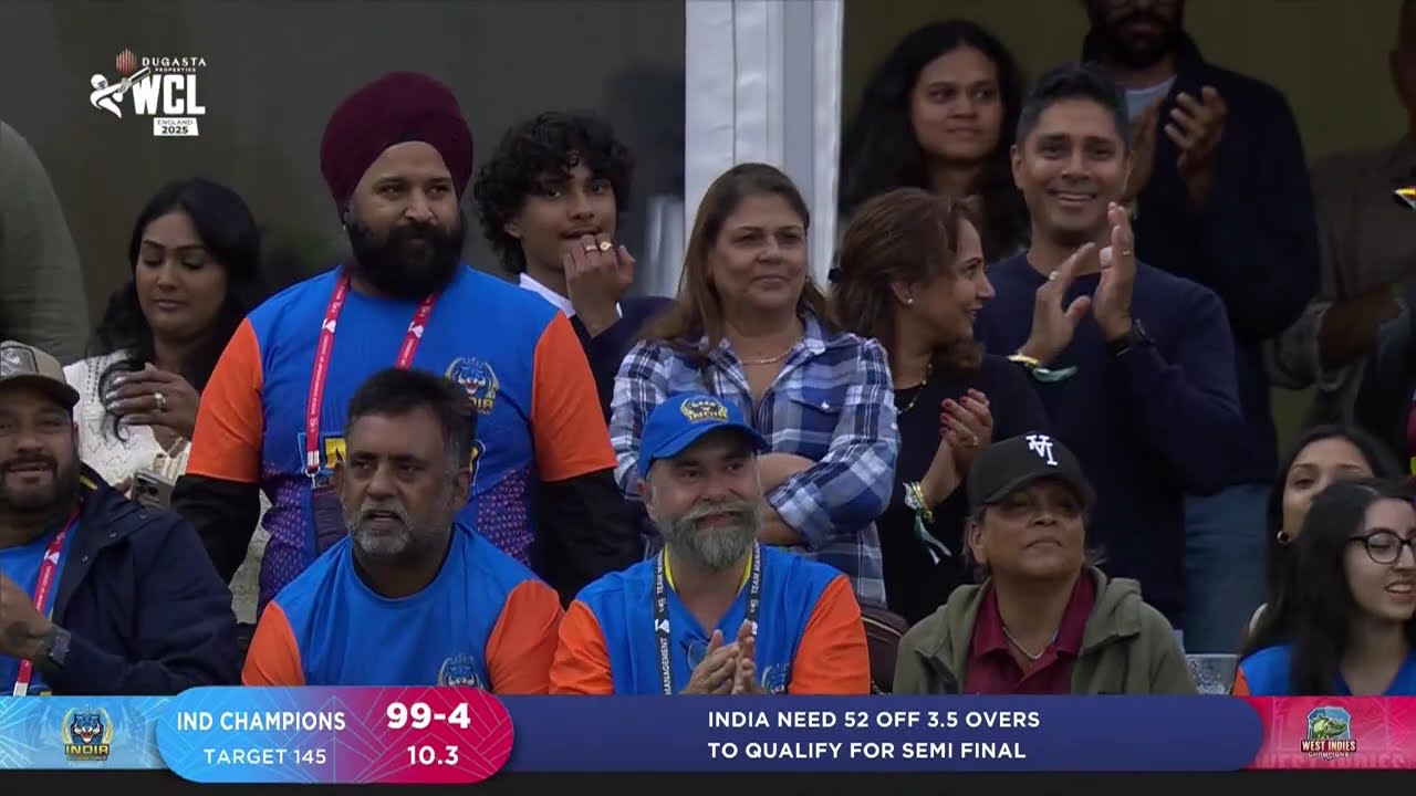 WCL 2025: India Chase 145 in 13.2 Overs! Cricket Highlights | World Championship of Legends