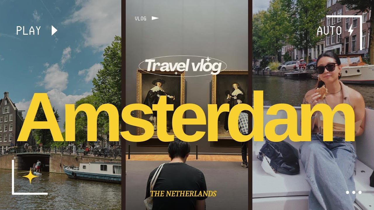 Things to Do in Amsterdam: Museum Hopping, Hidden Gems & Local Delights | travel vlog