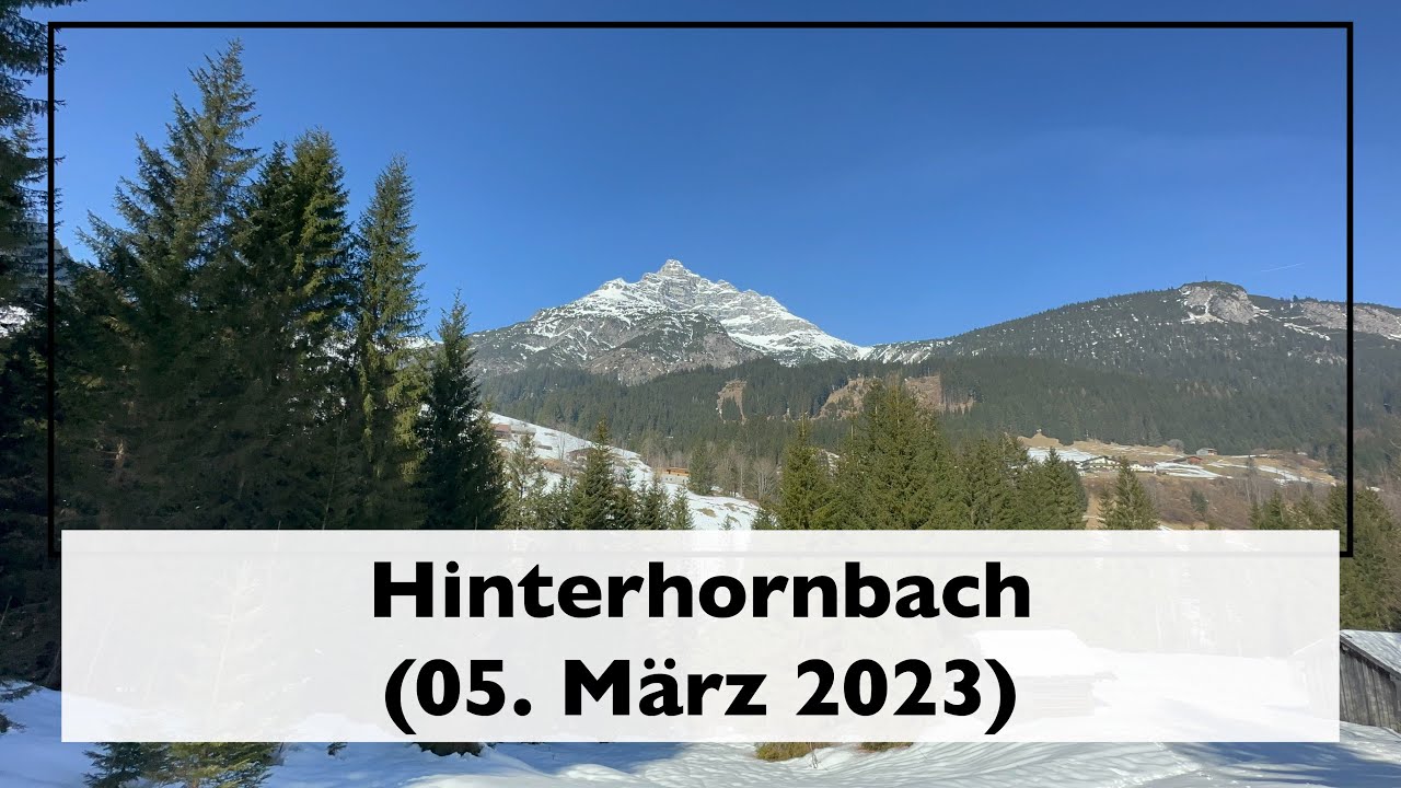 Hinterhornbach (05. März 2023)