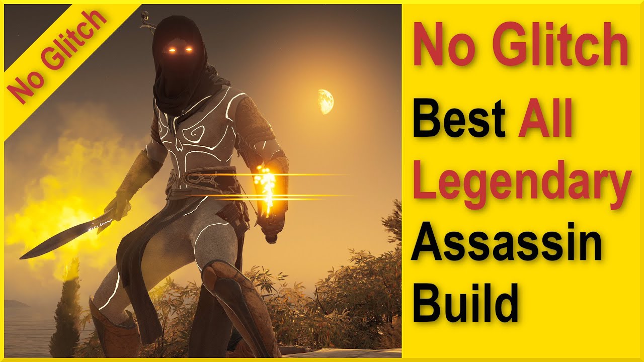 Assassins Creed Odyssey - Best (non Glitched) Legendary Assassin Build, 7 Million Damage, 100% Crit