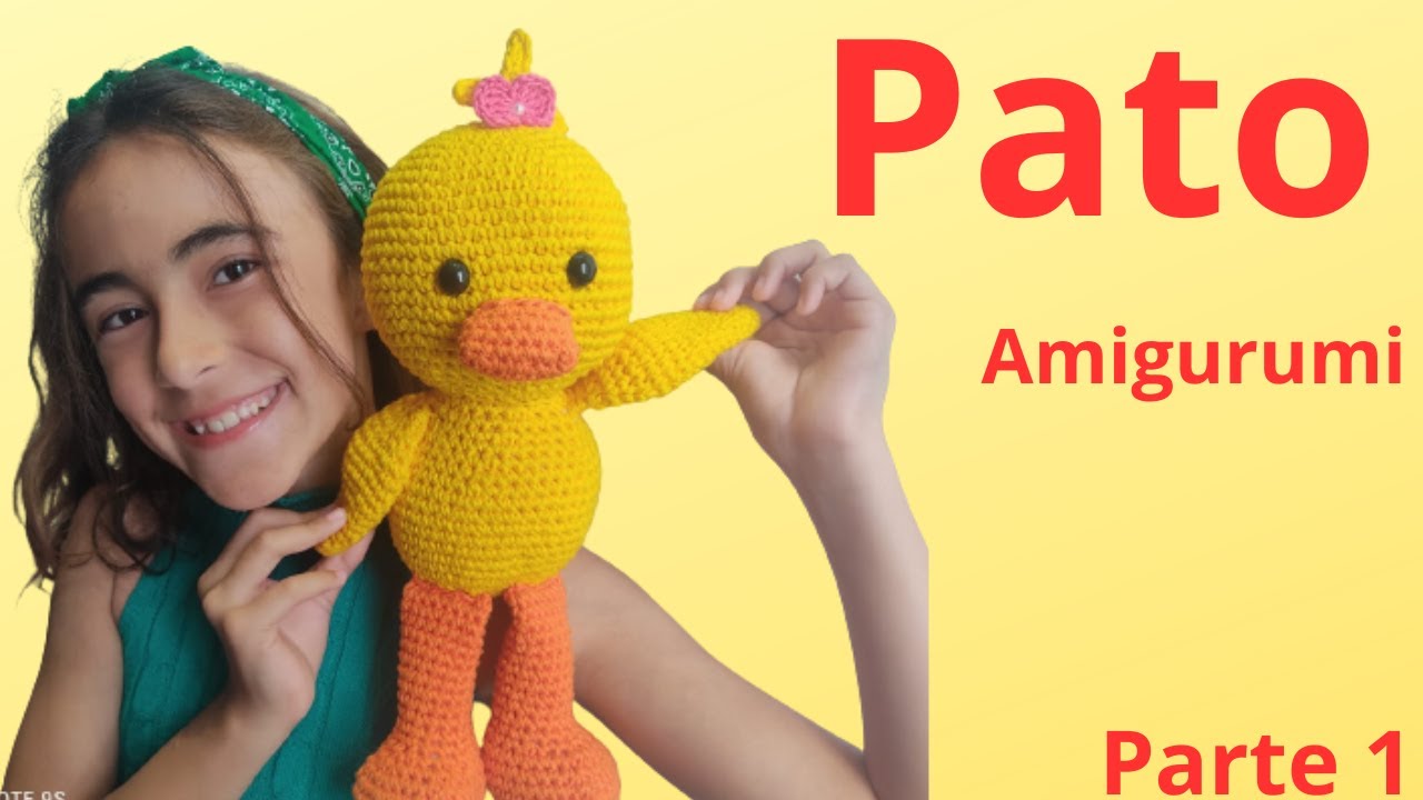 🐥 Pato amigurumi.