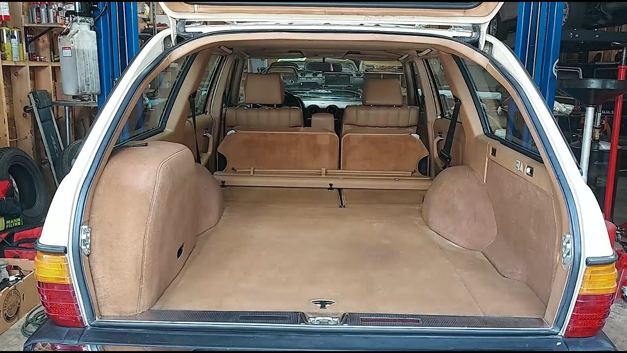 1983 Mercedes 300TD - Part 5 Rear Hatch Interior