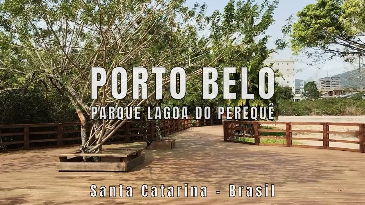 Parque Lagoa Do Perequê - Porto Belo - Santa Catarina - Caminhada pelo Parque