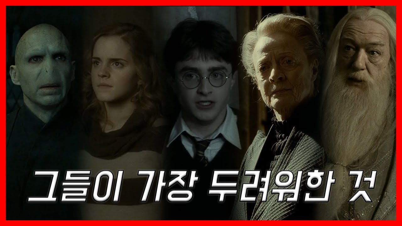 해리포터 등장인물들이 가장 두려워한 것은 무엇일까? 불멸의 존재 이야기