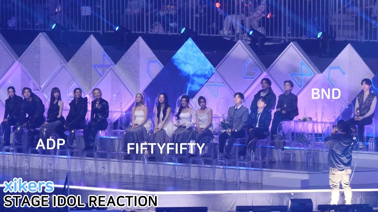 xikers STAGE IDOL Reaction (ADP BND FIFTYFIFTY 이찬원 박서진)