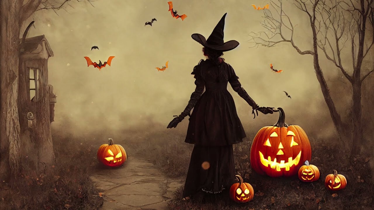 Spooky Fun Halloween Music & Ai Art: A Haunted Playlist
