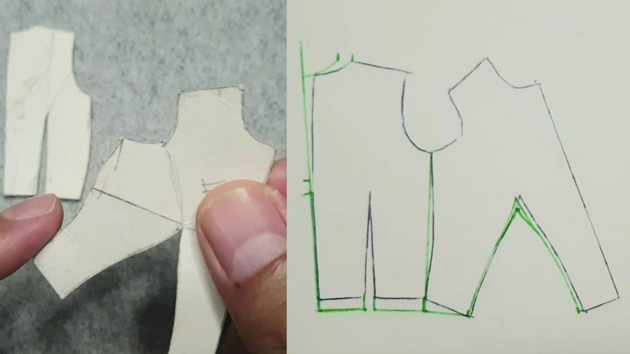 Adjusting Basic Patterns for Doll Clothes (Bodice)