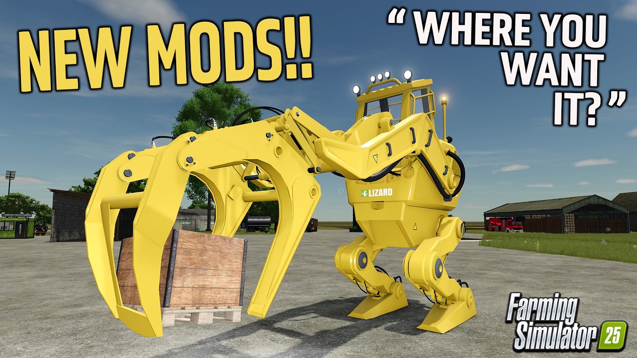 GET AWAY FROM HER YOU B**** ?! NEW MODS/UPDATES (REVIEW/GUIDE) FARMING SIMULATOR 25