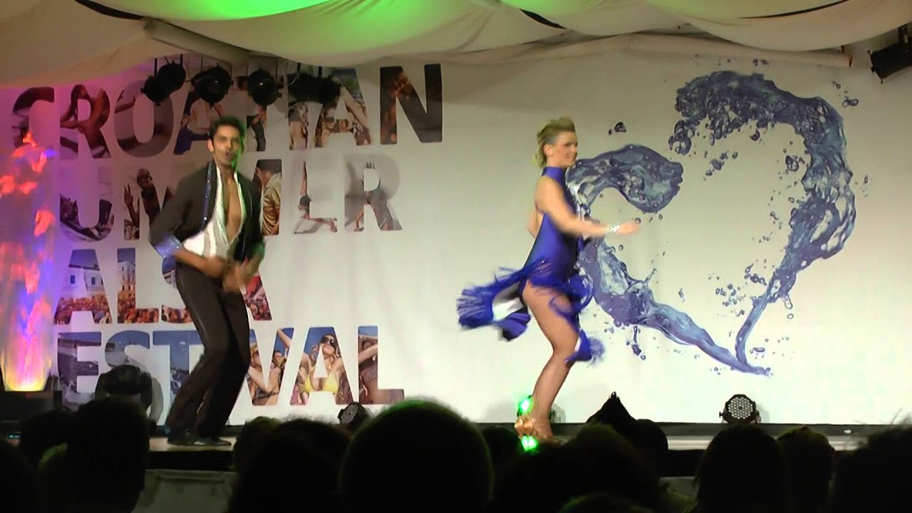 Festival salsa de Croatie 2014, show de Neeraj Maskara & Gosia Kulpa - www.salsa-guide.fr