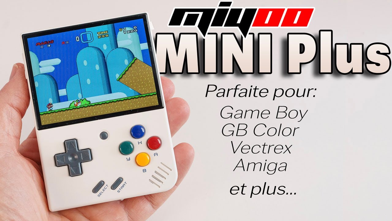 MIYOO MINI Plus L'alternative à la RG35XX PLUS Une console retro terriblement efficace COUP DE COEUR